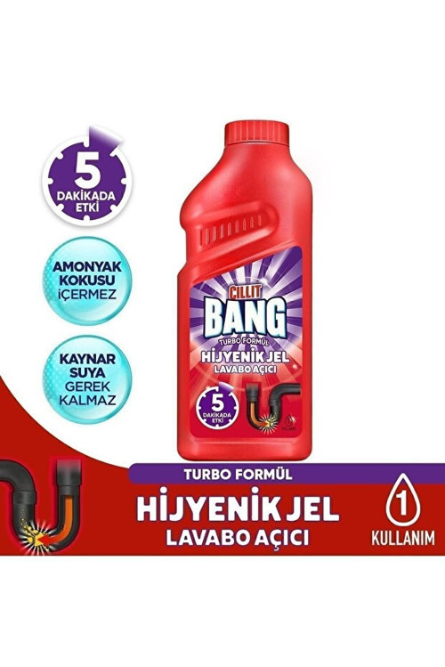 Hijyenik Lavabo Açıcı Jel 500 ml