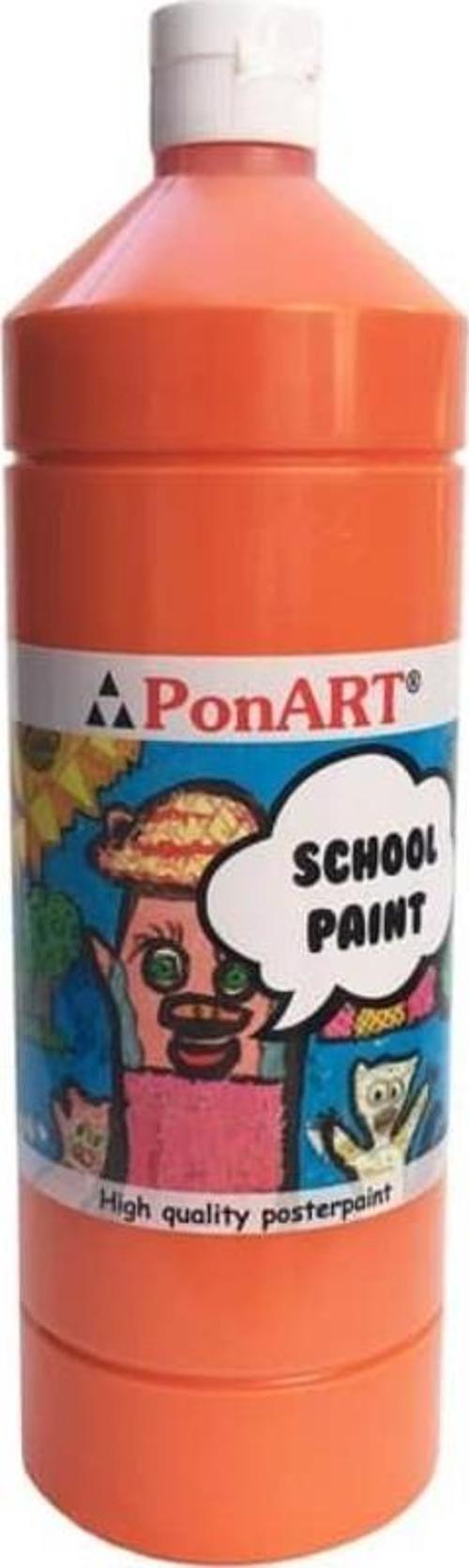 School Paint Çok Amaçlı Okul Boyası Turuncu 250 ml
