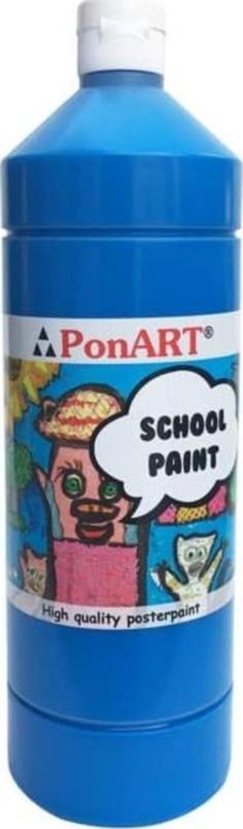School Paint Çok Amaçlı Okul Boyası Primer Mavi 250 ml