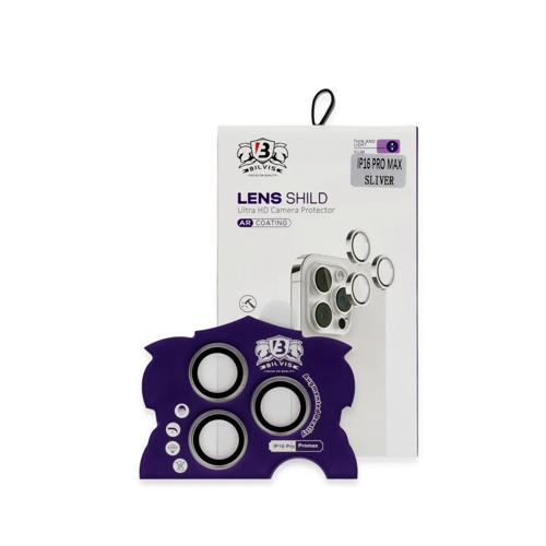 İphone 16 Bilvis Titan Kamera Lens - Titan Gri