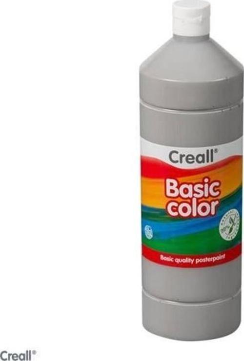Basic Color Posterpaint Tempera Boya 1000 ml. 22 Grey (Gri)