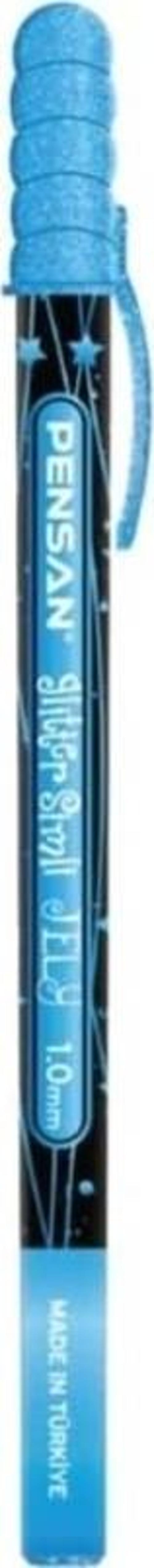 Jely Glitter Simli Kalem 1 mm Mavi