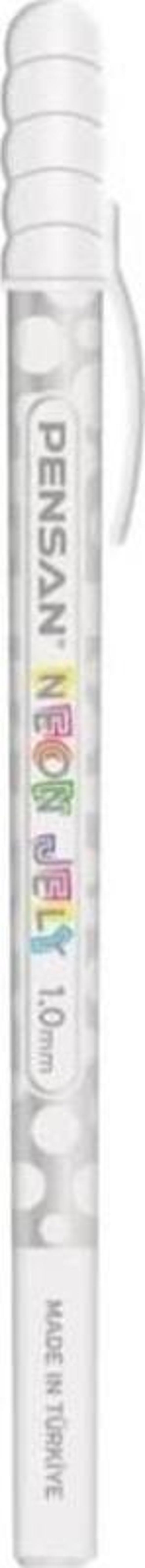 Jely Neon Jel Kalem 1 mm Beyaz