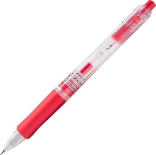 Q-Knock 0.5 mm Hızlı Kuruyan Jel Kalem KIRMIZI