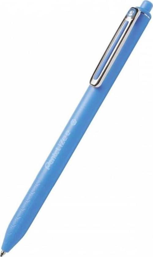 iZee Yağ Bazlı Mekanizmalı Roller Kalem 0.7 mm Açık Mavi BX467-S