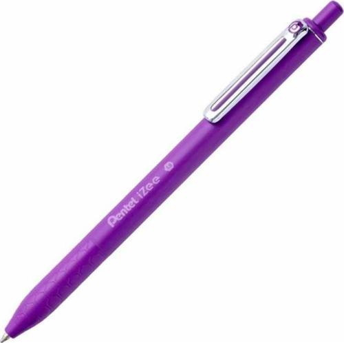 iZee Yağ Bazlı Mekanizmalı Roller Kalem 1.0 mm Mor BX470-V