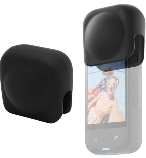 Insta360 X5 X4 İçin Toz Geçirmez Çizilmez Silikon Lens Koruyucu