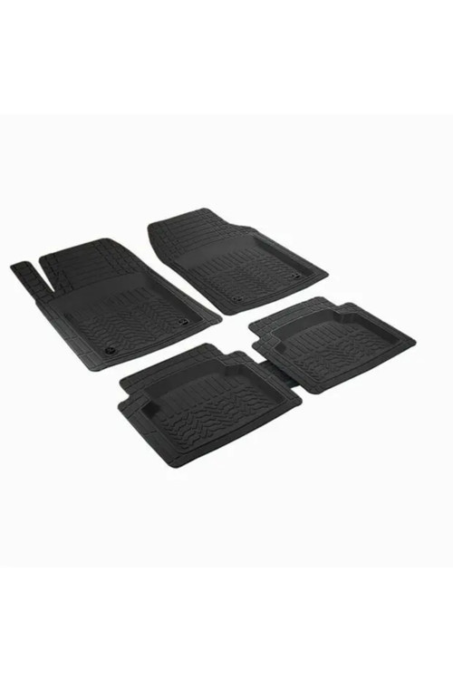 Citroen C3 Aircross 2016 Uyumlu 3,5 Cm Havuzlu 5 Parça Set 4D Paspas Takımı Siyah