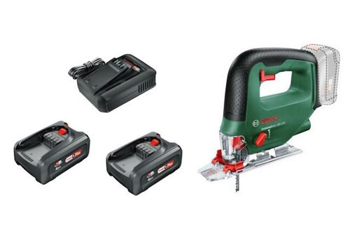 UNİVERSALSAW 18V-100 2x4.0Ah PowerPlus Çift Akülü Dekupaj Testere