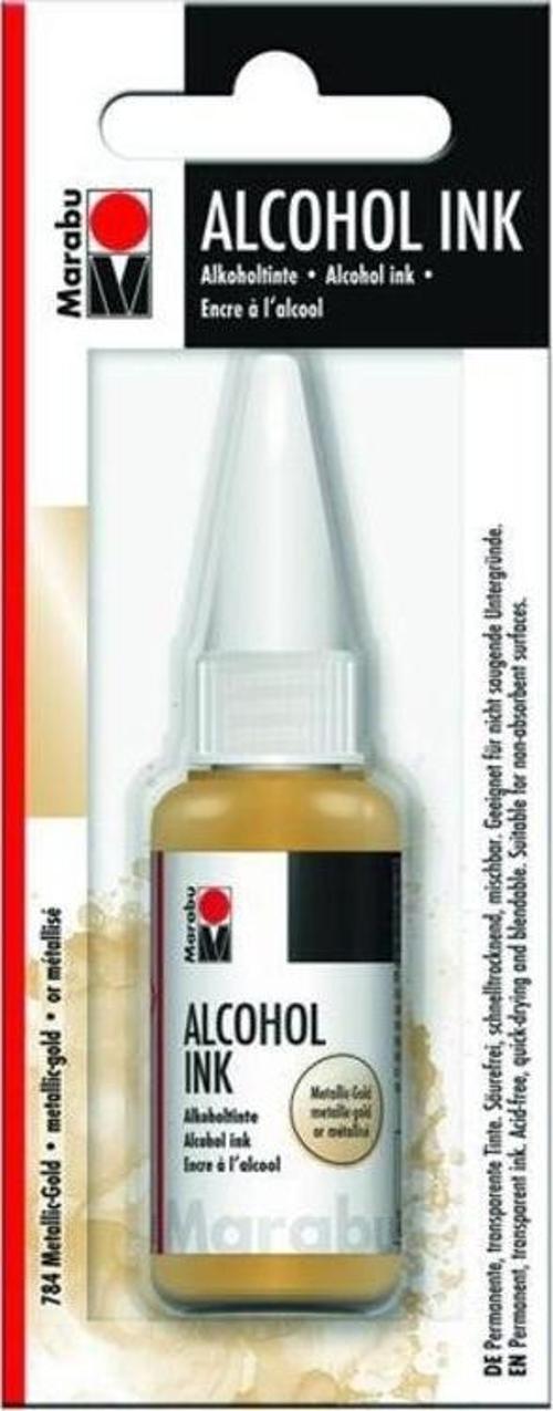 Alcohol Ink 20 ml Metallic Gold