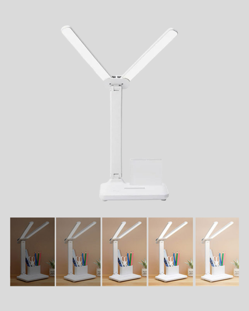 popüler LED Işıklı Masa Lambası – Göz Yormayan, Kısılabilir ve Esnek Başlıklı Yeni Nesi