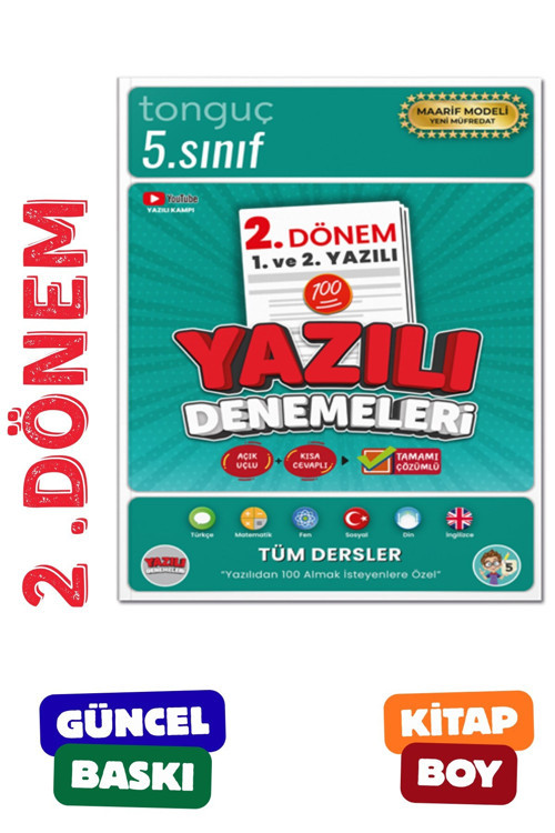 5. Sınıf Yazılı Denemeleri 2. Dönem 1 Ve 2. Yazılı -