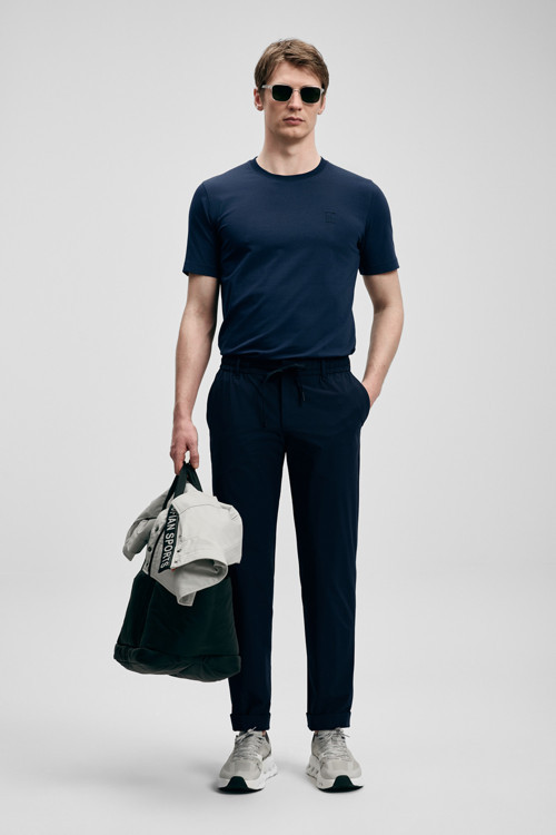 Daxon Smart Erkek Chino Pantolon Slim Fit Lacivert
