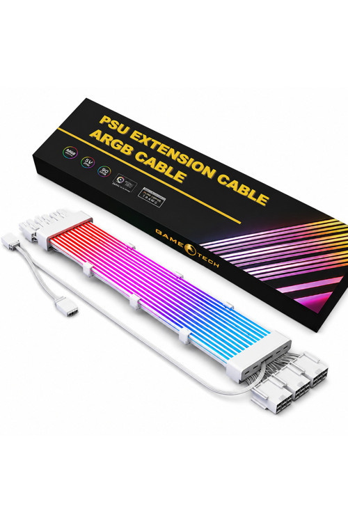 3X8 Argb Sleeved Gpu Ekran Kartı Uzatma Kablosu (3X8 Pin Argb)