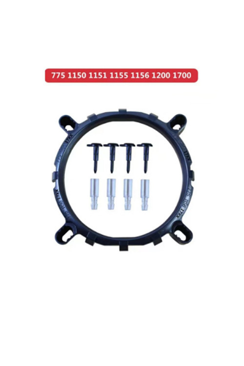 İntel Lga775 Lga115X Lga17Xx Lga1366V Soket Braket Montaj Halkası Kiti Alt Plastiği Tutucusu