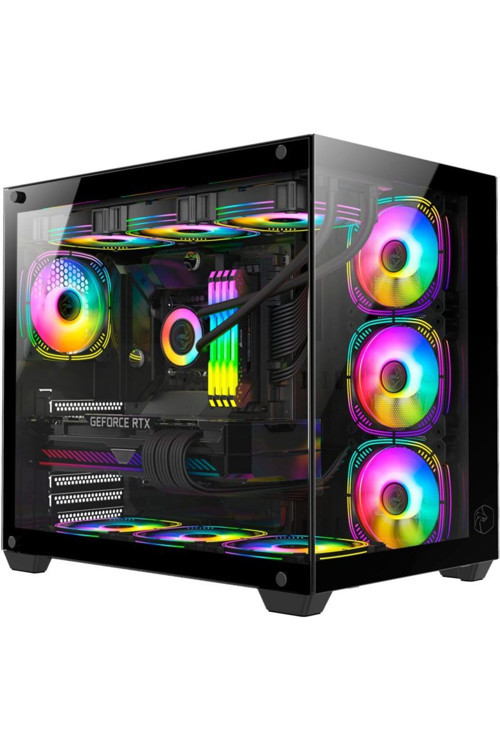 Prime V2 10X120Mm Rgb Fanlı Gaming Oyuncu Bilgisayar Kasası (10 Fanla Birlikte Gelmektedir)