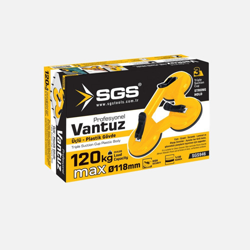 946 3'lü Plastik Vantuz (2'li Paket)