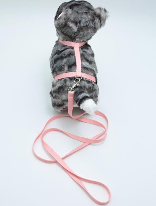 Kedi Düz Göğüs Tasması Ve Gezdirme Seti Ps9642