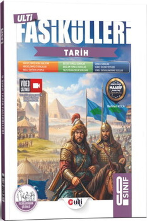 Ulti Yayınları 9. Sınıf Tarih Ulti Fasikülleri