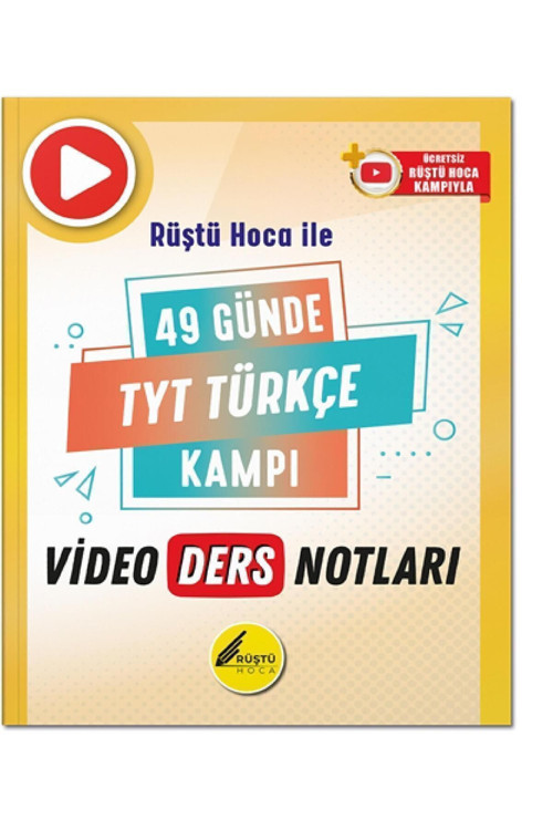 49 Günde Tyt Türkçe Video Ders Notları