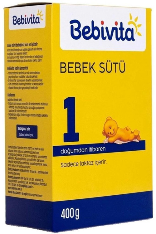 1 Bebek Sütü 400 Gr * 5 Adet