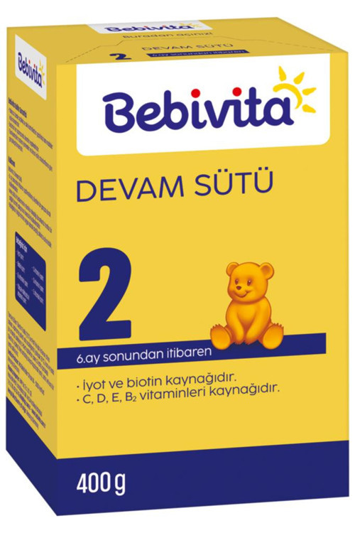 2 Devam Sütü 400 Gr * 4 Adet