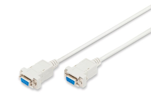 RS232 DB9 Dişi–Dişi Zero Seri Kablosu 1,8 Metre – AK-610100-018-E