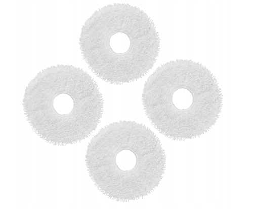 Ecovacs Deebot X1 Omni Robot Süpürge Uyumlu Mikrofiber Mop Bezi - 4 Adet