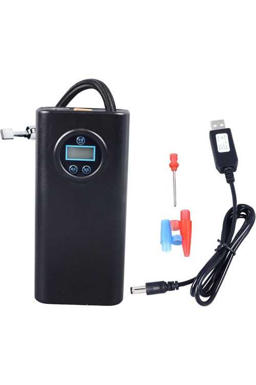 Araba lastikleri için hava pompası şarjlı ekranlı 150PSI elektrikli pompa otomobil bisiklet top