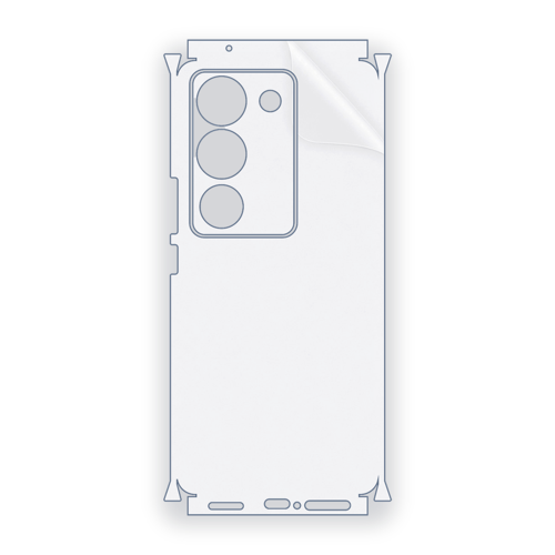 VIVO S17t Uyumlu Fullbody Arka Kaplama Hidrojel Koruyucu Film