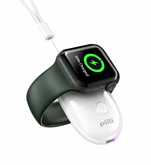 Watch Charging Wirelles Powerbank 1.000 Mah Beyaz