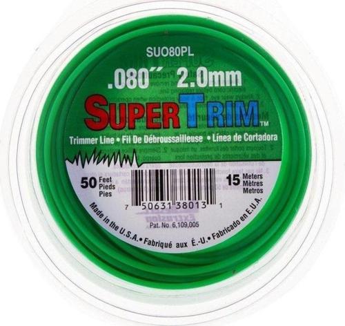 SuperTrim DX221366 Misina 2.0mm 15 Metre Yeşil Yuvarlak