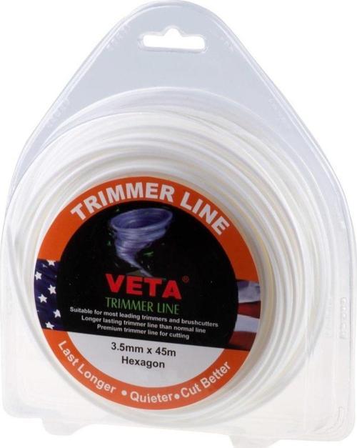 131723 Misina 3.5mm 40 Metre 6 Köşe Beyaz