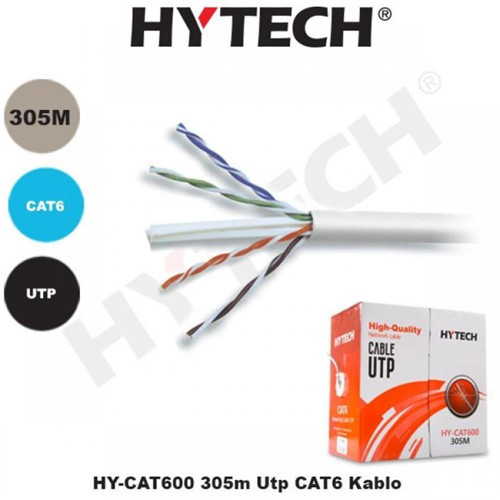 HY-CAT600 305mt Utp Cat 6 Kablo (KDO)