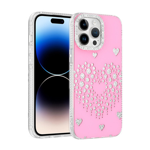 iPhone 14 Pro Max Kılıf Damla Taşlı Rivas Sert PC Kılıf