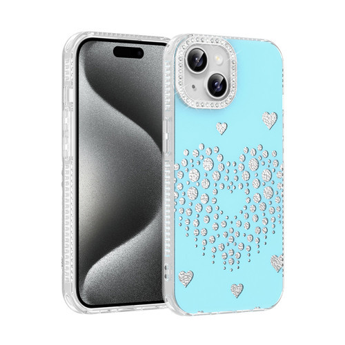 iPhone 14 / İphone 13 Kılıf Damla Taşlı Rivas Sert PC Kılıf