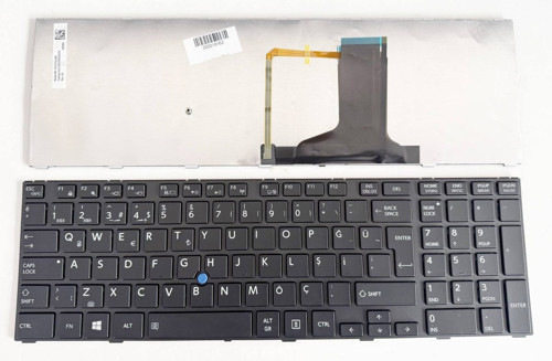 Toshiba Tecra Z50-A-10P Aydınlatmalı Işıklı Tuş Takımı Klavye