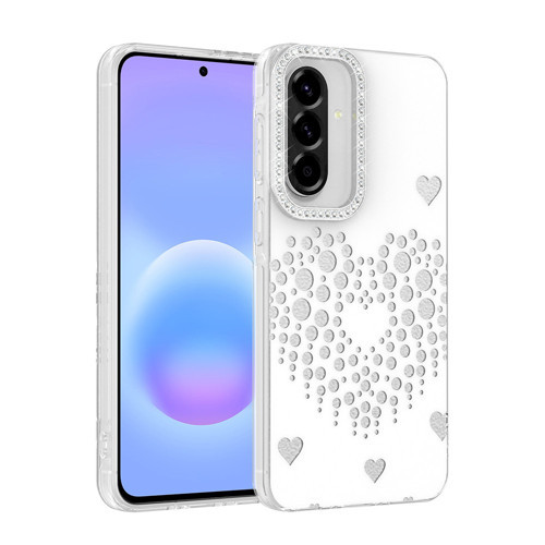 Galaxy A57 Kılıf Damla Taşlı Rivas Sert PC Kılıf