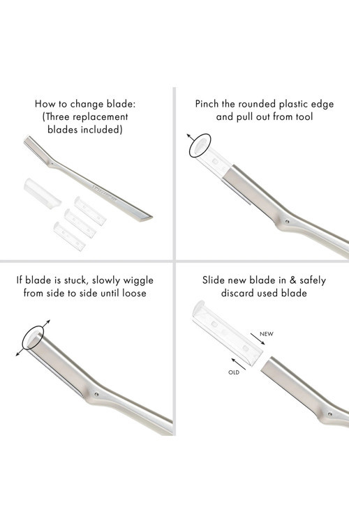 Facial Razor Replacement Blades - Yüz Usturası Yedek Uç