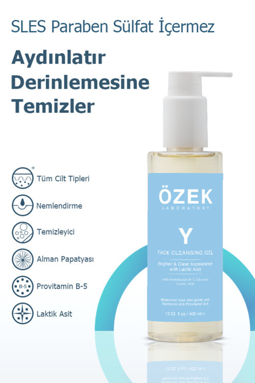 Aydınlatıcı Ve Nemlendirici Yüz Temizleme Jeli 400 Ml