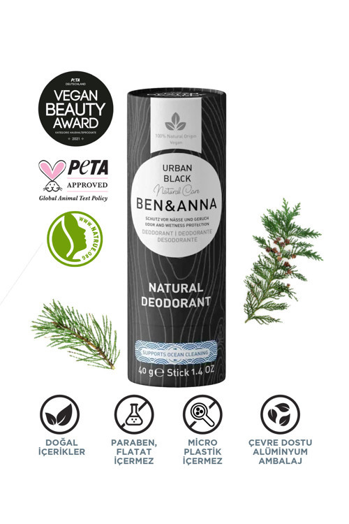 Doğal Deodorant 2’Li Avantajlı Paket – Urban Black & Pink Grapefruit