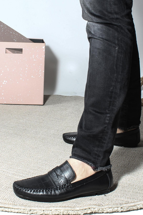 Hakiki Deri Erkek Loafer Ayakkabı 858MA411