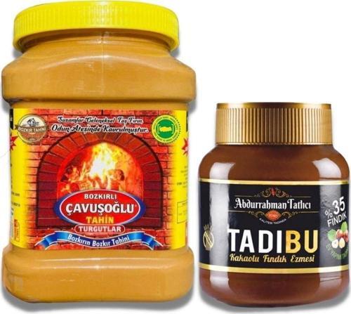 Tadıbu 330g + Odun Ateşinde Kepeksiz Bozkır Tahini 930g