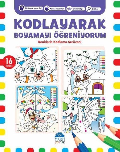 Kodlayarak Boyamayı Öğreniyorum 1 - Renklerle Kodlama Serüveni