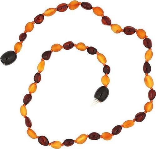 Bebek Damla Kehribar Diş Kolye