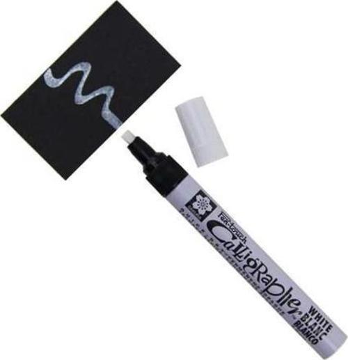 Pen-Touch Calligrapher Beyaz Kaligrafi Kalemi 5 mm