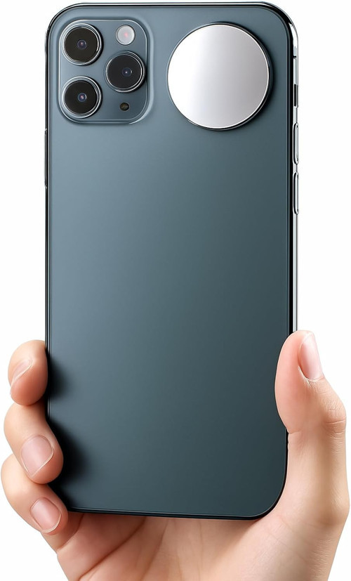 Vlog Mirror Telefon İçin Vlog Çekim Aynası, Siyah