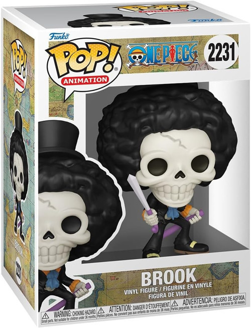Pop! Animasyon: One Piece - (Refresh) - Brook Koleksiyon Vinil Figür - Hediye Fikri - Resmi Ür