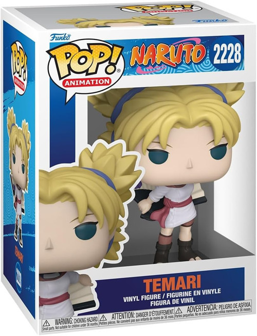 Pop! Animasyon: Naruto Classic - Temari - Koleksiyonluk Vinil Figür - Hediye Fikri - Resmi Ürü