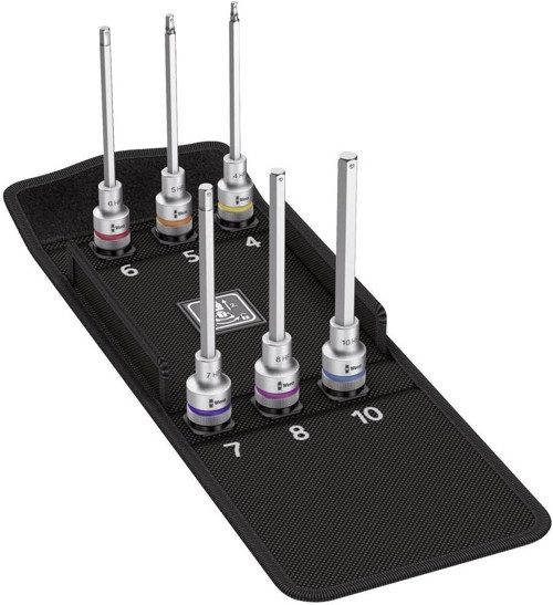 05004210001 8740 C Hf 2 Zyklop Uç Seti, Alyan Uç Seti, Tutma Fonksiyonlu, 6 Parça, 140 Mm, Renk